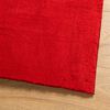 vidaXL Tapis HUARTE &agrave; poils courts doux et lavable rouge 200x200 cm