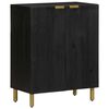 vidaXL Buffet noir 60x33x75 cm bois d'ing&eacute;nierie