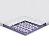 vidaXL Surmatelas Blanc 100 x 200 cm Tissu Jacquard