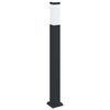 vidaXL Borne lumineuse 80 cm noire IP44