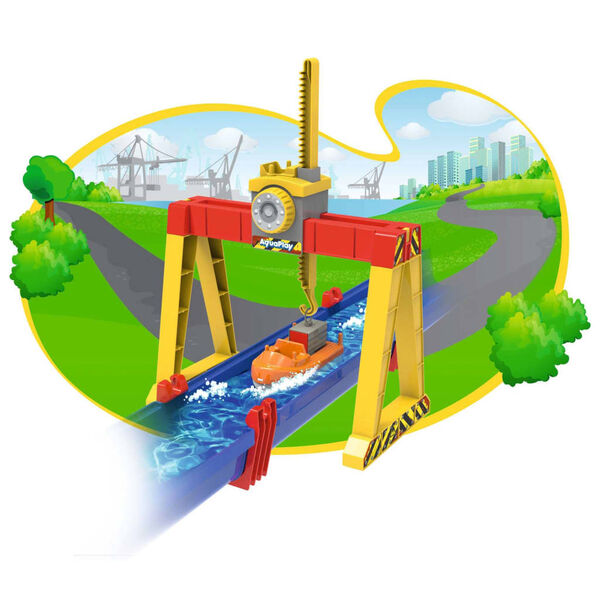 AquaPlay Ensemble de grue de jeu aquatique d'ext&eacute;rieur