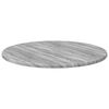 vidaXL Plateau de table Sonoma gris 50 x 50 x 1,5 cm Bois d'ing&eacute;nierie