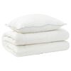 vidaXL Ensemble de couette et d'oreiller 2 pc 135x200 cm 4 saisons