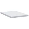 vidaXL Surmatelas Blanc 140 x 190 cm Tissu Jacquard