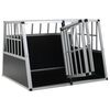 vidaXL Cage pour chien &agrave; double porte 94 x 88 x 69 cm