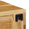 vidaXL Meubles TV muraux 2 pcs bois massif d'acacia