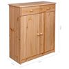vidaXL Buffet 2 tiroirs 78x35x89 cm Bois de pin massif