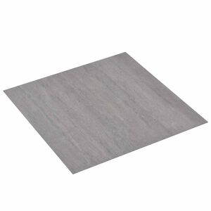vidaXL Lattes de rev&ecirc;tement de sol autocollantes Gris et Bois