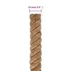 vidaXL Corde de jute 25 m de long 24 mm d'&eacute;paisseur