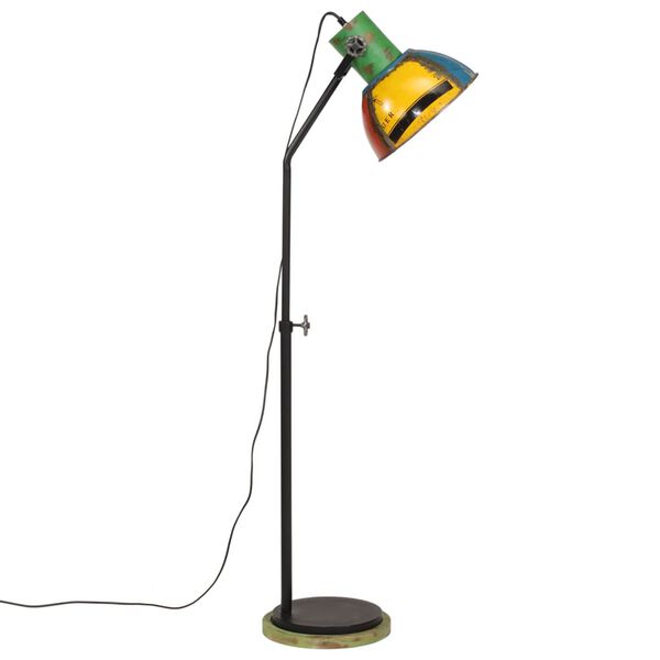 vidaXL Lampadaire 25 W multicolore 30x30x100-150 cm E27