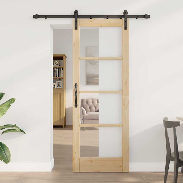 vidaXL Porte coulissante ORKDAL Naturel 73,5 x 198,5 cm
