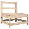 vidaXL Salon de jardin 7 pcs bois de pin massif