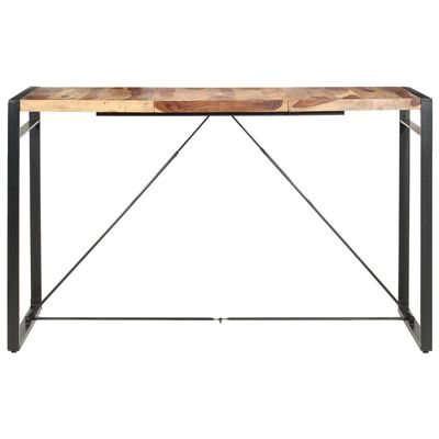 vidaXL Table de bar 180x90x110 cm Bois solide