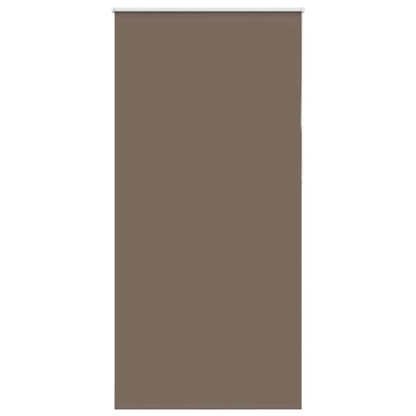 vidaXL Store enrouleur occultant caf&eacute; 105x210cm largeur du tissu
