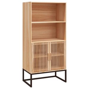 vidaXL Buffet haut 60x35x125 cm bois d'ing&eacute;nierie