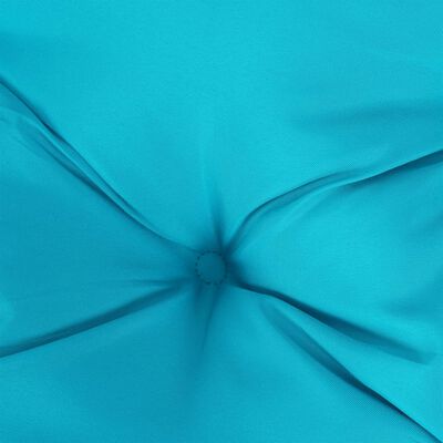 vidaXL Coussins de palette lot de 5 turquoise tissu