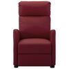 vidaXL Fauteuil de massage &eacute;lectrique Rouge bordeaux Similicuir