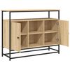 vidaXL Buffet chêne sonoma 100x35x80 cm bois d'ingénierie