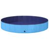 vidaXL Piscine pour Chien Bleu &Oslash;200 x 30 cm PVC &eacute;pais