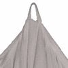 vidaXL Peignoir KINN Gris XL Coton
