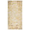 vidaXL Tapis &agrave; tissage plat d'ext&eacute;rieur 100x200 cm Jaune