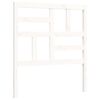 vidaXL Cadre de lit sans matelas blanc 90x200 cm bois de pin massif