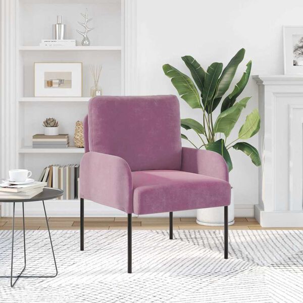 vidaXL Canap&eacute;s avec coussin 55cm Pourpre Contreplaqu&eacute;