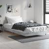 vidaXL Cadre de lit sans matelas gris b&eacute;ton 90x190 cm