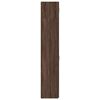 vidaXL Armoire de rangement mince ch&ecirc;ne marron 50x42,5x225 cm