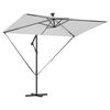 vidaXL Parasol Sable 294 x 200 x 270 cm Polyester et Aluminium