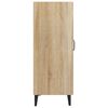 vidaXL Buffet chêne sonoma 69,5x34x90 cm bois d'ingénierie
