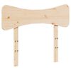 vidaXL T&ecirc;te de lit 100 cm bois massif de pin