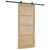 vidaXL Porte coulissante ORKDAL 93 x 211 cm Bois d'ing&eacute;nierie