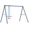 vidaXL Bleu, Vert, Orange Acier et PE