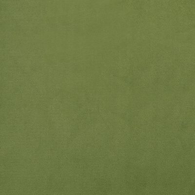 vidaXL Chaises pivotantes à manger lot de 4 vert clair velours