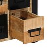 vidaXL Buffet 50x35x70 cm bois de manguier brut massif
