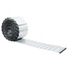 vidaxl Bordure de Pelouse 10 m x 10 cm Acier galvanis&eacute; Argent&eacute;