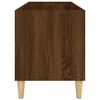 vidaXL Armoire à disques chêne marron 74,5x38x48 cm bois d'ingénierie