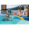 Intex Ensemble de canot pneumatique avec rames et pompe 68370NP