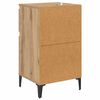 vidaXL Cabinet de chevet 2 pcs Ch&ecirc;ne artisanal 40 x 35 x 70 cm