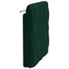 vidaXL Coussin de t&ecirc;te de lit vert fonc&eacute; 90 cm velours