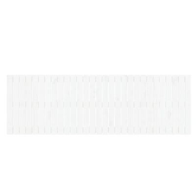 vidaXL Tête de lit murale Blanc 185x3x60 cm Bois massif de pin