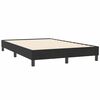 vidaXL Sommier à lattes de lit sans matelas noir 120x210 cm velours