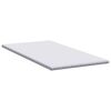 vidaXL Surmatelas en Coco Blanc 120 x 200 cm Tissu jacquard
