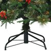 vidaXL Sapin de Noël Artificiel à Branches Articulées Vert 240 cm