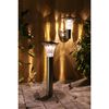 Luxform Lampe solaire murale LED de jardin Reims Acier inoxydable