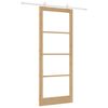 vidaXL Porte coulissante ORKDAL Naturel 93 x 232 cm