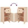 vidaXL Buffet 40x35x80 cm bois massif de pin