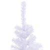 vidaXL Sapin de No&euml;l artificiel avec 150 LED Blanc 150 cm PVC et Acier