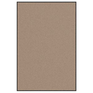 vidaXL Tapis d'entr&eacute;e Beige et Noir 120 x 180 cm 100% Polyamide